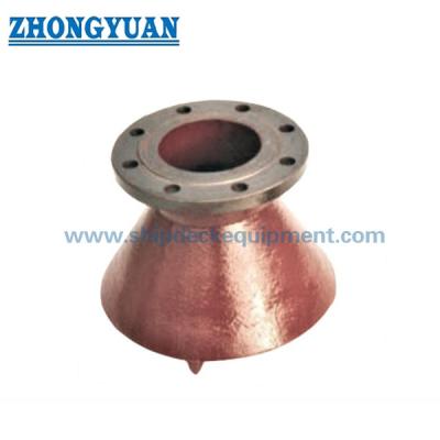 China JIS F 3020-1985 Type A Round Type Suction Bell Mouth Marine Pipe Fittings for sale