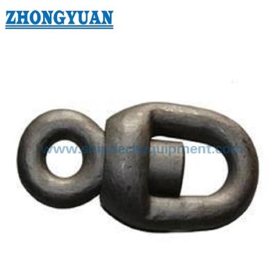 中国 造る鋼鉄等級U2 U3 360°のアンカー鎖の旋回装置のアンカー鎖の付属品アンカーおよびアンカー鎖 販売のため