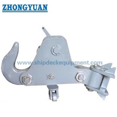 China Marine Dock Quick Release Towing Hook Boat Ship Towing Equipment for sale