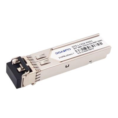 China Portos do transceptor 1310nm MMF 2km LC DOM Module For Gigabit Ethernet SFP de 100BASE FX SGMII SFP à venda