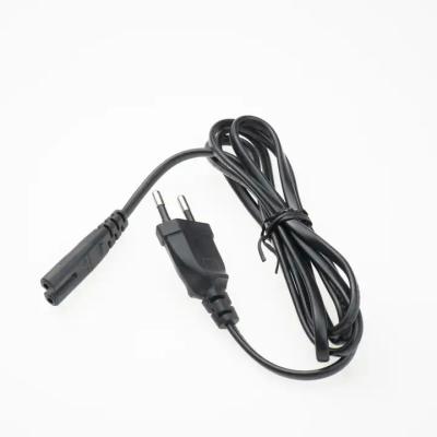 China Factory Wholesale EU AC Vde extention Power Cord 1.5m 1.8m 6ft Euro Plugs C13 wire Supply Cable For PC Computer and hair for sale