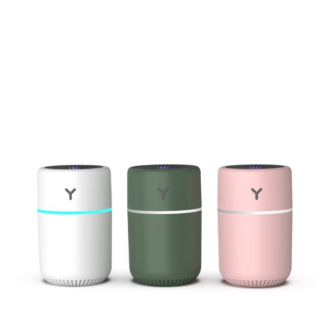 Mini humidifier demonstrating compact size and elegant styling