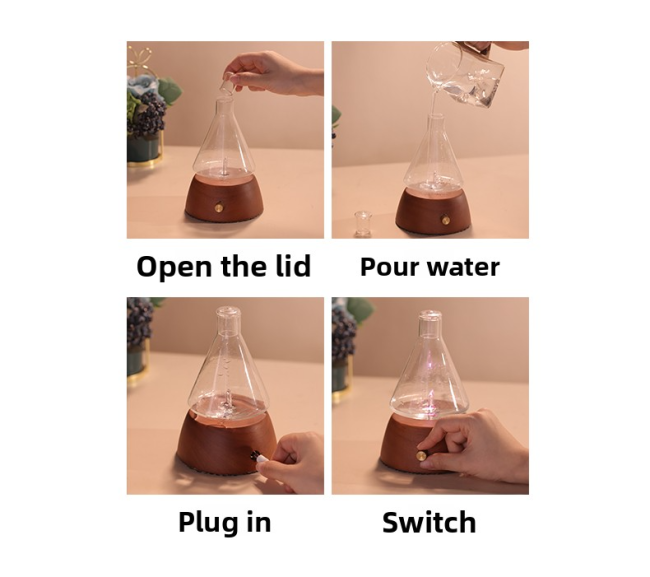Premium wood humidifier construction