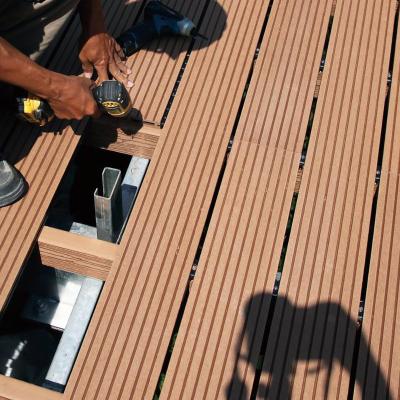 China Garden WPC Decking Panel Suppliers Customized Multifunctional for sale