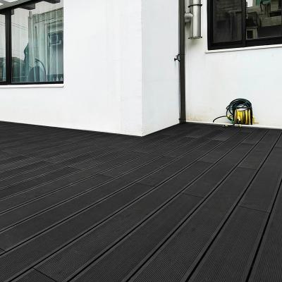 China Outdoor Wood Plastic Composite Panel Boards Fireproof UV Resistant for sale