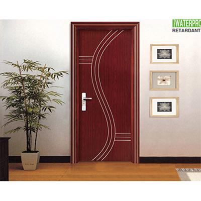 China Exterior Waterproof WPC Door For Bedroom Termite Proof Thermal Insulation for sale