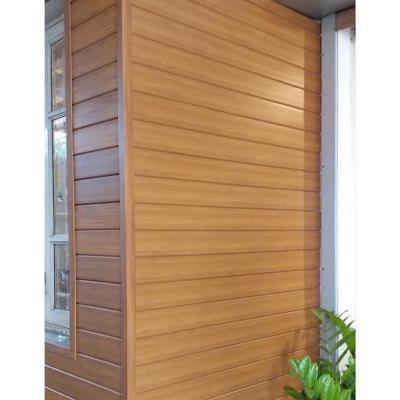 China Decorative WPC PVC Wall Panel Waterproof Composite Wood Cladding for sale