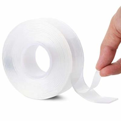China Double Sided Removable Adhesive Nano Gel Tape Anti Collision for sale