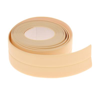 China Oil Repellent Self Adhesive Bathroom Sealing Strip Bath Seal 9*6mm for sale