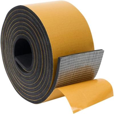 China High Density Rubber Foam Weatherstrip Tape Soundproofing Door Seal for sale