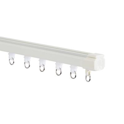 China Ceilling Mounted Aluminum Shower Curtain Hook Curtain Track With Accessories for sale