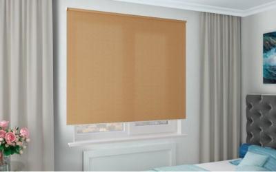 China Office Roller Window Blinds Blackout Lift Bathroom Kitchen Toilet Pull Down Blinds for sale