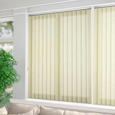 China Decoration Nordic Vertical Curtains Intelligent Window Blinds Electric Balcony Half Blackout for sale