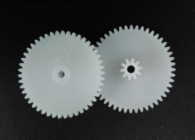 China POM High Precision Gears , 25mm Duplicate Gears for Toy Car Derailleur Straight Teeth for sale