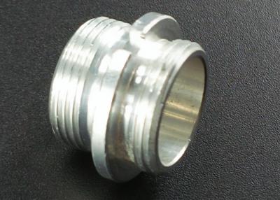 China Bucha feita à máquina anodizada do conector da liga de alumínio de peças de metal que gerencie para a tevê à venda
