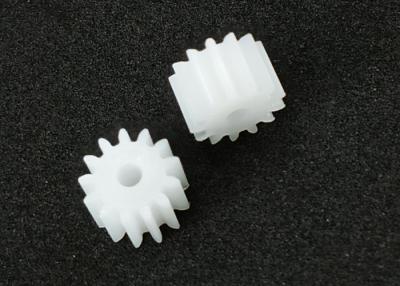 China 13 Straight Teeth Metric Spur Gears Plastic PMMA 6.5mm ISO Standard for sale