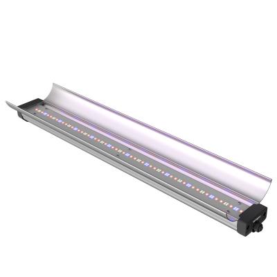 China Customized Spectrum 30W LED Grow Light Tubes For Plants Herb Microgreen Growing Waterprooof Grow Bars Daisy Chain for sale