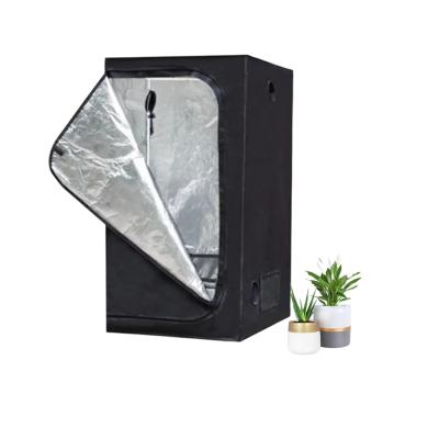 China 600D Mylar，Hydroponics Grow Tent for Plants Growing, 2x2ft, Good Ventilation, Smooth Zipper for sale