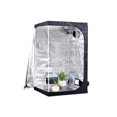 China Customized 120x120x200 Grow Tent Complete Kit Full Accessories 600D Mylar Weed Growing for sale