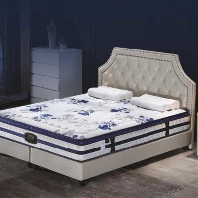 China Cappellini 3D Material King Size Double Bed Latex Mattress for sale