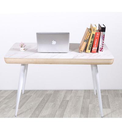 China Plank White Wood Multifunction Computer Laptop Working Table 75cm for sale