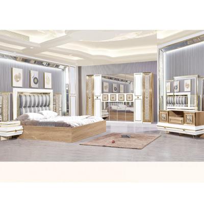 Китай Кровати набора мебели комнаты прожития цвета ODM короля Размера Обивать 2100*1550mm продается