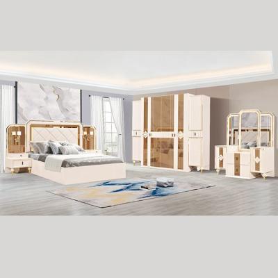 Китай Мебель наборов спальни виллы доски MDF стеклянная с большим Backrest продается