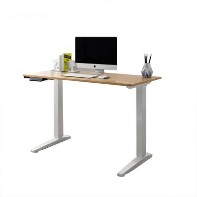 China Multifunction USB Electric Lifting Desk Executive Computer Table OEM ODM for sale