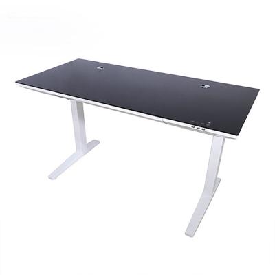 China Cappellini Electric Lifting Desk 140*65*73cm Simple Computer Table for sale