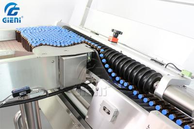 China máquina de etiquetas da garrafa do ANIMAL DE ESTIMAÇÃO 20ml 600 PCes Min Horizontal Labeling Machine à venda