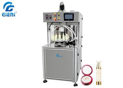 China 10KW Spiral Cosmetic Filling Machine 12L Tank Lip Gloss Filler Machine for sale