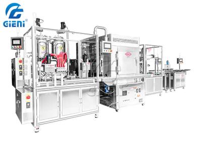 China Máquina de enchimento cosmética completa automática do equipamento de fabricação do batom do silicone do corpo à venda