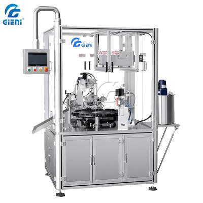 China Semi Automatic Rotary Type Peristaltic Pump Nail Polish Filling Machine for sale