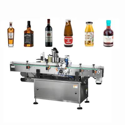 China High Speed Two Side Labeling Machine For Round Bottle for sale
