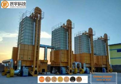 China Mixed Flow Type Maize Drying Machine 30T 17.35KW MS Material With Auger for sale