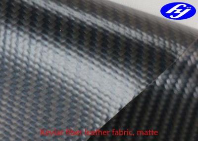 China Corte la tela negra resistente del cuero artificial con 480GSM TPU cubierto en venta
