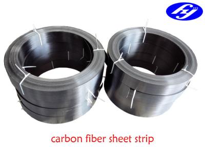 Chine Latte structurelle de renfort de carbone de fibre de feuille de pont noir de bande pour la construction à vendre
