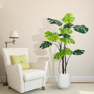 China 130/160/200/240cm Größen Realistische PE-Blätter künstliche Monstera-Pflanze für tropische Inneneinrichtung zu verkaufen