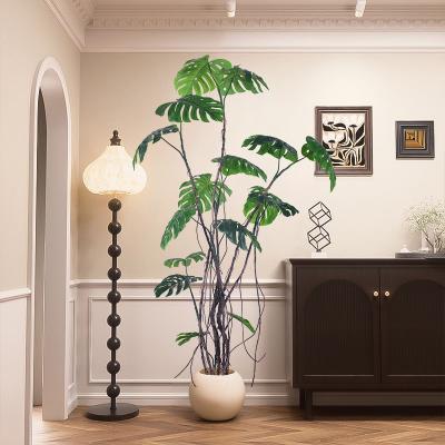 中国 160cm/200cm/240cm モンステラ 人工観葉植物 デリシオサ 密な葉 販売のため