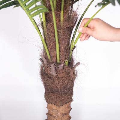 中国 180cm 210cm 人工ココナッツの木 偽の植物 大きな緑のヤシの木の盆栽 装飾 部屋の床 鉢植え 販売のため