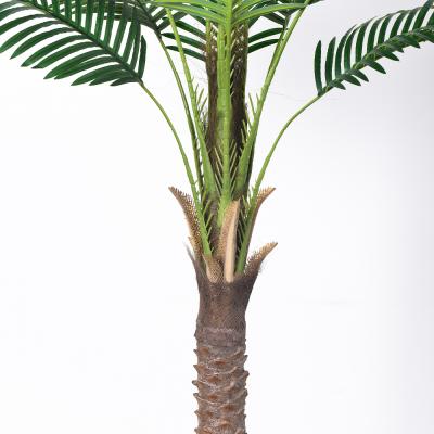 中国 180cm 210cm 人工ココナッツの木 偽の植物 大きな緑のヤシの木の盆栽 装飾 部屋の床 鉢植え 販売のため