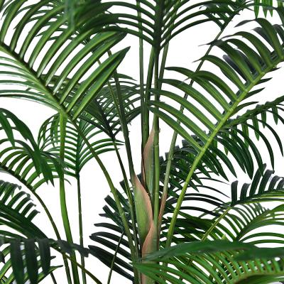 China 5 Fuß 6 Fuß 7 Fuß künstliche tropische Palmenpflanze, künstlicher Palmenbaum, vorgepflanzte künstliche Grünpflanze für Haus, Wohnzimmer, Außenbereich, Terrasse, Büro, Zuhause zu verkaufen