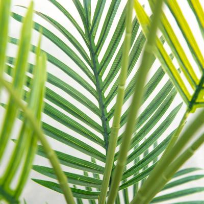 Chine Grands palmiers artificiels d'intérieur de 6 pieds, feuillage épais, grande plante artificielle en soie pour la décoration intérieure à vendre