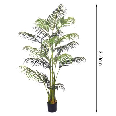 中国 偽のシルク ハワイの棕木 人工植物 卸売 室内用 家庭用 リビング コーナー 装飾 偽の熱帯植物 販売のため