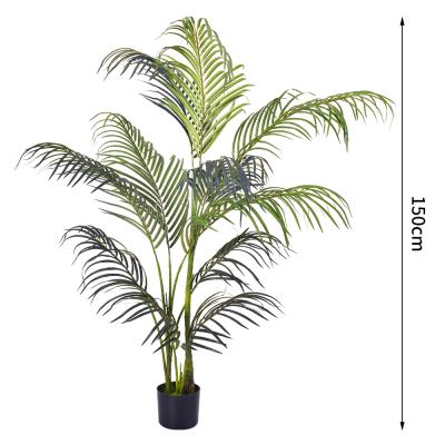 中国 偽のシルク ハワイの棕木 人工植物 卸売 室内用 家庭用 リビング コーナー 装飾 偽の熱帯植物 販売のため