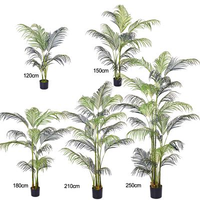 中国 偽のシルク ハワイの棕木 人工植物 卸売 室内用 家庭用 リビング コーナー 装飾 偽の熱帯植物 販売のため