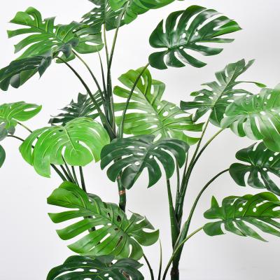 Κίνα Γιγαντιαία Τεχνητά Φυτά Monstera 240cm με Ρεαλιστικά Φύλλα για Διακόσμηση Γραφείου & Ξενοδοχείου προς πώληση
