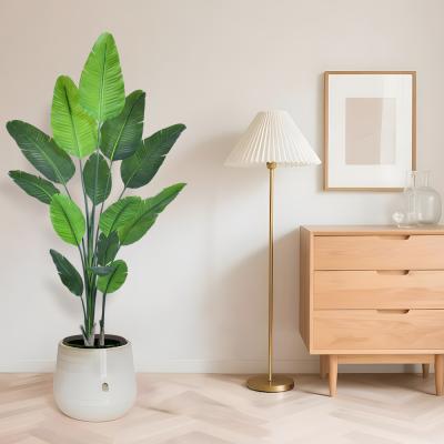 China Faux Traveller's Palm Tree (artificial birds of paradise plant) - 180cm/210cm Realistic PE Leaf Artificial Plant for Indoor Outdoor Decor for sale