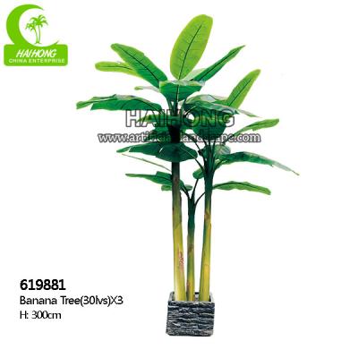 China Customized Banana Artificial Landscape Trees For Relax for sale
