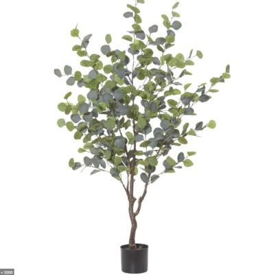 China 180cm Green Artificial Eucalyptus Tree Outdoor Decoration for sale